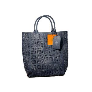 Tory Burch Navy Large Tote Fragrance Collection